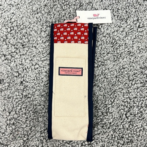 Vineyard vines flag and stars wine tote - Picture 5 of 6
